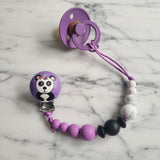 Attache-suce PANDA, peint è la main, modèle HENRI, cadeau de shower,