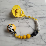 Attache-suce PANDA, peint è la main, modèle HENRI, cadeau de shower,