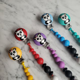 Attache-suce PANDA, peint è la main, modèle HENRI, cadeau de shower,