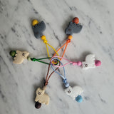 Tirette OURSON BOHÈME pour fermeture éclair