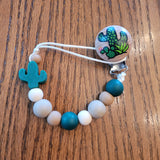 Attache-suce CACTUS, modèle MARCUS, peint à la main, cadeau de shower