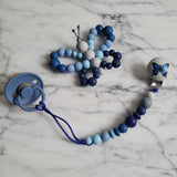 Attache-suce PAPILLON, peint à la main