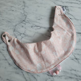 Bavoir ROSÉE DU MATIN, bavoir ajustable 3-24 mois