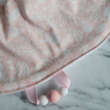 Bavoir ROSÉE DU MATIN, bavoir ajustable 3-24 mois