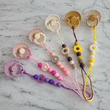 Attache-suce ZIP, FLEUR, pour la fermeture éclair