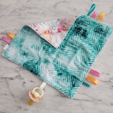 Doudou étiquettes LICORNES, mini doudou, fausse fourrure, accessoire pour bébé, cadeau de shower