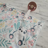 Doudou réconfort PANDA, mini doudou, fausse fourrure, accessoire pour bébé, cadeau de shower