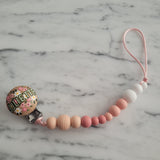 attache-suce SOFIA BOHO, attache-suce personnalisée, peint à la main, cadeau de shower