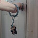 Porte-clés BRACELET DENTELLE, cœur personnalisé