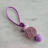 Tirette FLEURS DÉLICATES pour fermeture éclair