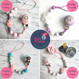 Attache-suce personnalisé, PORTRAIT ANIMAL DE COMPAGNIE, cadeau de shower