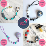 Attache-suce personnalisé, PORTRAIT ANIMAL DE COMPAGNIE, cadeau de shower