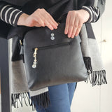 DUO de MINI tirettes ÉTOILES, pour fermeture éclair, ens. de 2 zipettes, aide-zip, identificateur de sac,  accessoire sensoriel, bille de silicone