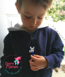 Tirette CHIEN pour fermeture éclair, zipette, boston terrier, accessoire sensoriel, bille de silicone