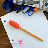 Embout pour crayon, STATUE île de Pâques, mâchouille, accessoire sensoriel, anti-stress, TDAH, TSA