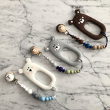 Attache-suce OURS, modèle HENRI, cadeau shower,