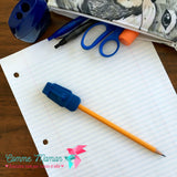 Embout pour crayon, STATUE île de Pâques, mâchouille, accessoire sensoriel, anti-stress, TDAH, TSA