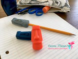 Embout pour crayon, STATUE île de Pâques, mâchouille, accessoire sensoriel, anti-stress, TDAH, TSA