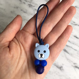 Tirette OURS pour fermeture éclair, ours, zipette, aide l'autonomie des petits, accessoire sensoriel, bille de silicone