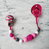 Attache-suce JAMES, camouflage, motif armée, militaire, attache sucette, attache tétine, accessoire pour bébé, cadeau de shower