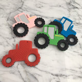 Attache-suce TRACTEUR, modèle CHARLES, poussée dentaire, cadeau de shower