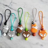 Tirette RENARD pour fermeture éclair, zipette, accessoire sensoriel, bille de silicone