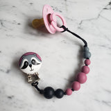 Attache-suce RATON LAVEUR, peint è la main, cadeau de shower