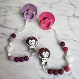 Attache-suce CHAT, je t'aime gros comme chat, modèle EVA, cadeau de shower