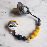 Attache-suce RATON LAVEUR, peint è la main, cadeau de shower