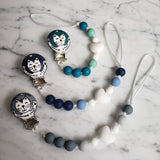 Attache-suce CHAT, je t'aime gros comme chat, modèle EVA, cadeau de shower