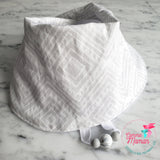 Bavoir SAFARI, lion, éléphant, girafe, panda, zèbre, bavoir 3-24 mois, 3 ajustements possible, cadeau de shower, accessoires de dentition