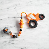 Attache-suce TRACTEUR, modèle CHARLES, poussée dentaire, cadeau de shower