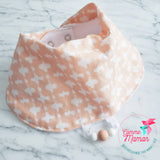 Bavoir PARESSEUX, bleu, rose, toucan, serpent, bavoir 3-24 mois, 3 ajustements possible, cadeau de shower, accessoires de dentition