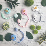 Attache-suce ALESSIA, attache suce personnalisée, cadeau de shower