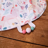 bavoir LICORNE, bavoir ajustable 3-24mois, poussée dentaire, cadeau de shower, cadeau de naissance