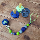 Attache-suce MODÈLE CHARLES, personnalisée avec prénom, cadeau de shower