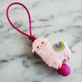 Tirette LAMA, ALPAGA pour fermeture éclair, mix and match, zipette, accessoire sensoriel, aide l'autonomie des petits, bille de silicone