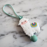 Tirette LAMA, ALPAGA pour fermeture éclair, mix and match, zipette, accessoire sensoriel, aide l'autonomie des petits, bille de silicone