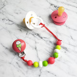 attache-suce CRÈME GLACÉE, peint à la main, cadeau de shower