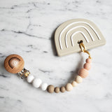 Attache-suce ARC-EN-CIEL, attache peint à la main, modèle SOFIA, cadeau de shower