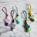 Tirette CACTUS pour fermeture éclair, zipette, aide l'autonomie des petit, accessoire sensoriel, bille de silicone