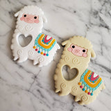 Attache-suce LAMA, alpaga, peint à la main, cadeau de shower