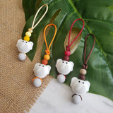 Tirette ELEPHANT pour fermeture éclair, zipette, aide l'autonomie des petits, accessoire sensoriel, bille de silicone