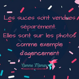 Attache-suce DAISY, Attache-suce personnalisée, petite fleur, cadeau de shower